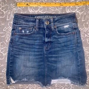 American Eagle Denim Mini Skirt / Size 00